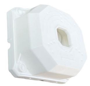 Doza de exterior dedicata CCTV 118x118x55 Cambox Lotus(White)