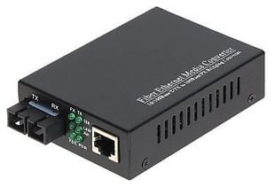 Media convertor MM 2 fibre, conectori SC 100MB/s, max 2KM, OM2-MM