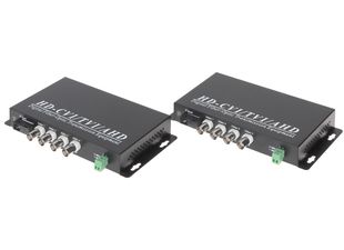 Media convertor SM conector, SC 20KM, 4x VIDEO + RS-485, OVH-4D/SC