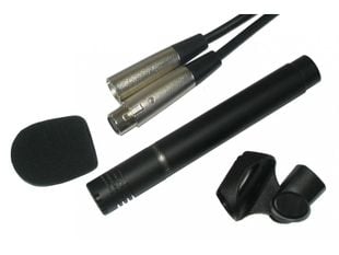 Microfon omnidirectional cu condesator pe fir