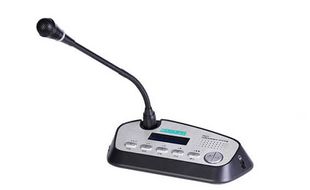 Microfon delegat de masa cu 5 butoane pentru vot DSPPA D6222, 24V, 1.5W