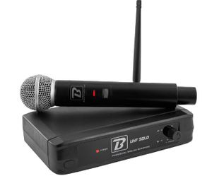Set microfon wireless si receptor UHF Solo, putere transmisie 30mW, 682.2MHz, BoomTone DJ UHF SOLO F2