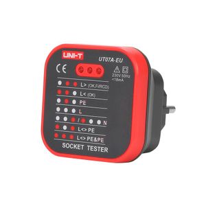 Tester de priza 230V, Uni-t MT-SOCKET-UT07B-EU