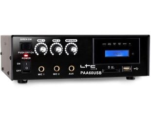 Mixer amplificator 60W 3 canale cu SD si MP3, PAA60USB