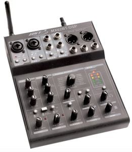 Mixer audio cu 6 canale, cu placa de sunet USB/BLUETOOTH/DSP, BST Pro, MX62BT-DSP
