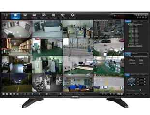 Monitor Hikvision, 42.5 inchi, 1080p Full HD, HDMI, VGA, difuzoare 5W incluse, LED, unghi vizual 178 grade, DS-D5043QE