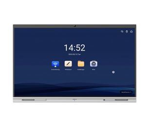 Tabla interactiva cu touch screen Dahua LCH65-MC410-B Whiteboard, 4K UHD, diagonala 65 inch, unghi de vizualizare 178 grade, Wi-Fi, intrari HDMI, USB, RJ-45, RS-232, difuzoare