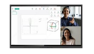 Tabla interactiva Whiteboard cu touchscreen Dahua LPH75-ST420-L, 4K DLED, diagonala 75 inch, Wi-Fi, Bluetooth