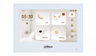 Monitor videointerfon IP Dahua VTH2622GW-W, ecran 7" TFT, Wi-Fi, 2 fire, comunicare bidirectionala