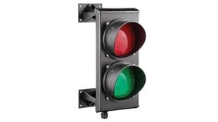 Semafor trafic 2 culori 24V MOTORLINE, rosu-verde, diametru 124mm, MS01-24V