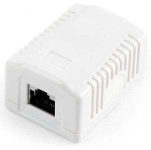Priza simpla aplicata UTP, CAT5e, regleta Krone, Gembird NCAC-1U5E-01