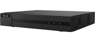 NVR 4 canale Hikvision HiLook NVR-104MH-D(D), 6MP, 40 Mbps, Detectare miscare, 1x SATA max 6TB, HDMI, VGA