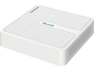NVR 4 canale Hikvision HiLook NVR-104H-D/4P(D), pana la 6MP, 4x PoE, latime banda 60 Mbps, 1 port SATA