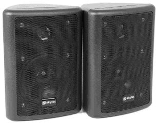 Set boxe stereo cu 2 cai, 75W, 8 ohm, negre, interior, Skytec, ODS40B