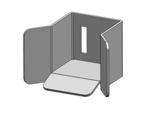Opritor capat de cursa inferior, galvanizat HC75