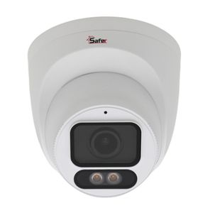 Camera de supraveghere IP, 4MP, LED alb 30m, ColorHunter, microSD, Microfon, PoE, IP67, Safer SAF-IPCDM4MP30-LED28-A