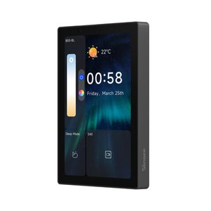 Panou de control smart home SONOFF NSPANEL120PB, ecran tactil 4.7 inch, Zigbee 3.0, Wi-Fi, Matter, compatibil cu Google Home, Alexa