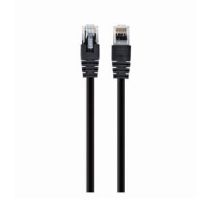Patch cord UTP Cat5e, 0.5m, negru, AWG26, Cupru-Aluminiu, Gembird SP-PT-CAT5-0.5M-BK