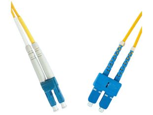 Patch cord fibra optica Braun Group SMD-SCLC-3, 3m, single mode, duplex, G652D, 9/125, pierdere insertie sub 0.3dB