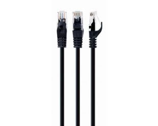 Patchcord retea CAT6 3M negru, PP6U-3M/BK