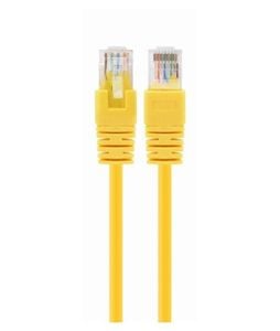 Patchcord UTP CAT5e 0.25m, Galben, 2 mufe RJ-45, SP-PT-CAT5-0.25M-Y