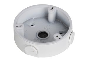 Doza rotunda de jonctiune pentru camere dome, aliaj aluminiu, diametru montaj 114.8 mm, grosime doza 32mm, Safer SAF-PFA136