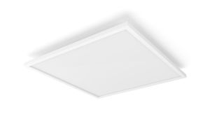 Plafoniera LED smart Philips Hue Surimu 8719514355071, 60x60cm, 60W, 4150lm, RGBW, 2000-6500K, Bluetooth, Zigbee, IP20