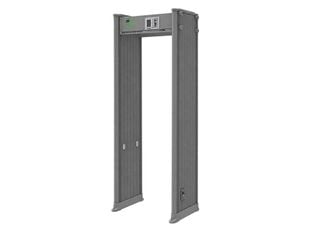 Poarta detectie metale ZKTeco, 18 zone, LCD 3.5 inch, software PC, TCP/IP, telecomanda, IP65, MD-AMD1800-PRO