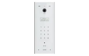 Post exterior videointerfon Electra VPE.0BF03.ELWTL, 255 de apartamente, tastatura iluminata, RFID, montaj incastrat, alb