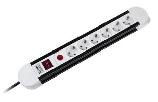 Prelungitor 6 posturi, putere maxima 3500W, lungime cablu 3 metri 3x1.5 mm, Rebel URZ3069-3B