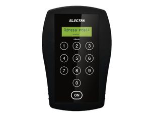 Programator terminale Electra PRG.PAS.MCS, baterie 9V, conexiune prin cablu UTP 0.25cm, tastatura mecanica, carcasa plastic, IP31