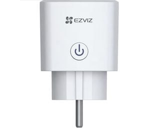 Priza Smart T30 Ezviz CS-T30-10B-EU, Wi-Fi 2.4GHz, Control prin aplicatia mobila, Compatibil cu Google Assistant, Alexa, material ignifug