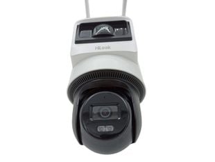 [RESIGILAT] Camera de supraveghere PTZ 4MP HiLook Hikvision, conexiune 4G, microfon, difuzor, 2.8 mm, IR 30m, slot microSD, IP66, PTZ-N2C400I-K/4G/C05S10-R1