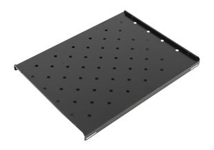 Raft rack 19 inch fix, adancime 650mm, metalic, negru, Asytech ASY-S-1000F