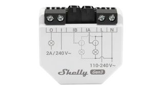 Releu monofazat Shelly EM Gen3, 2 canale, Wi-Fi, Bluetooth, control contactor, clema 50A inclusa, Shelly EM Gen3
