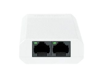 Repetor PoE Hikvision DS-3E0103DP-E/R, 100Mbps, 1 port PoE IN, 2 porturi PoE OUT, 30W, Plug and Play
