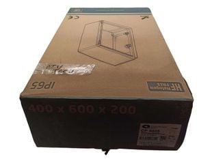 [RESIGILAT] Cutie ABS cu incuietoare si contrapanou metalic 40X60X20 USA Mata IP65, CP-5005-R1