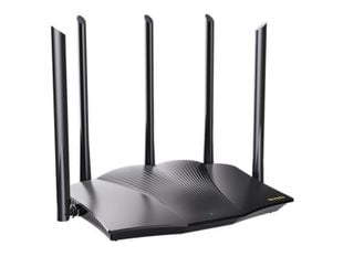 Router Wi-Fi Tenda TND-TX12 PRO, v2.0, AX3000, Dual-Band, 5 antene 6dBi, 1 WAN 3 LAN Gigabit, Mesh, WPA3, MU-MIMO, OFDMA, VPN