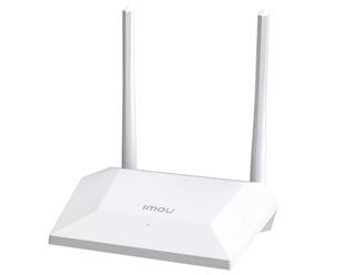 Router wireless, 4 porturi, Wi-Fi 2.4GHz,  300 Mbps, 2.4 GHz, 2 antene externe 5 dBi, Imou HR300