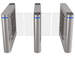 Kit 3 turnichete batante, 24v, 40W, compatibil cu sisteme de control acces, Safer SAF-212x3