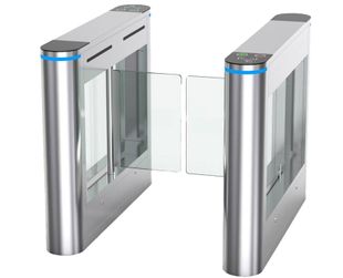 Kit 2 turnichete batante, 24V, 40W, compatibile cu sisteme de control acces, Safer SAF-212x2