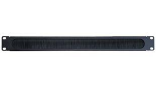 Panou cu perie 1U, 19 Inch, 1mm, otel laminat la rece, Safer SAF- PANTRECEREP