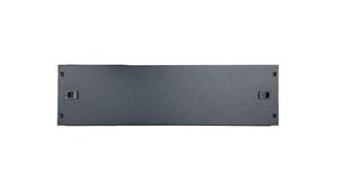 Panou metalic 2U, montaj fara suruburi, rack 19 inch, otel SPCC 1 mm, negru, SAF-BLINDP2U-TOOLESS