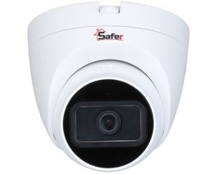 Camera supraveghere Dome Safer, 2 MP, 2.8 mm, IR 25 m, microfon, SAF-DP2MP20F28-A(C)