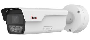 Camera supraveghere IP ANPR, 4MP, lentila varifocala 2.8mm-12mm, Iluminare duala 50m, slot microSD, PoE, IP67, IK10, Safer SAF-IPCLPR4MP50F2812-IL(U)