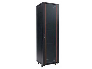 Rack 19 inch, 37U, 600x 600, sarcina 800kg, pentru podea, otel, negru, Safer SAF-NC-6637