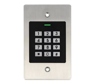 Control acces RFID 125KHz EM + PIN, Wiegand, NO/NC/COM, Alarma anti-manipulare, IP66, SECUKEY-EK2