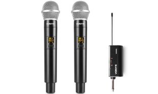 Set 2 microfoane wireless UHF Vonyx WM552, Plug and Play