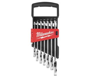 Set chei fixe MAX BITE cu clichet si cap pivotant Milwaukee, mecanism tubular, maner I-Beam, 4932478557