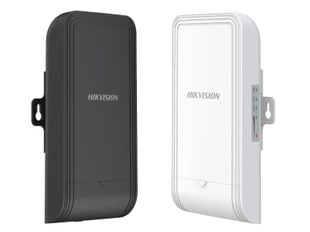 Set wireless emitator si receptor Hikvision DS-3WF0EC-2NT, 2.4Ghz, 300Mbps, 500m, 2x2 antena MIMO, IP55